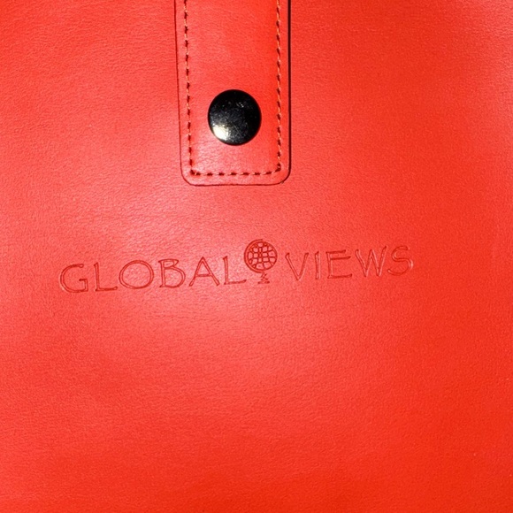 Global Views Orange Crossbody Bag - Picture 2 of 12